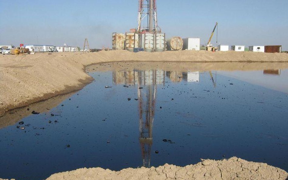 Pole naftowe w prowincji Masjan