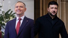 Karol Nawrocki i Wołodymyr Zełenski