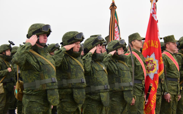 Żołnierze armii białoruskiej