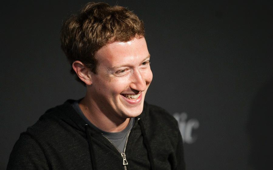 Twórca Facebooka Mark Zuckerberg