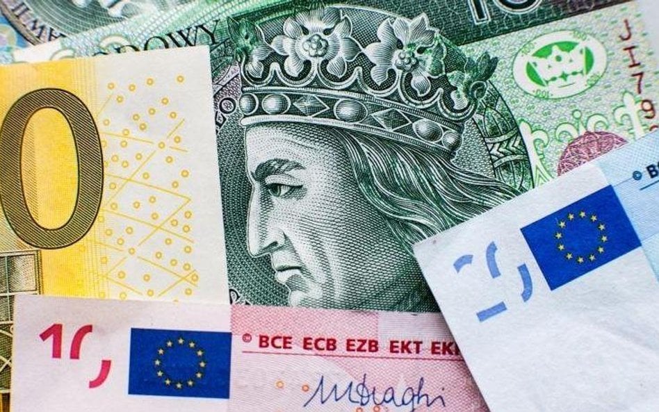 Złoty coraz słabszy