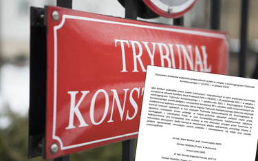 Dziekani wydziałów prawa o wyroku TK: pozbawia obywateli polskich części praw