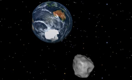 Asteroida 2000 EM26, przeleci obok naszej planety ok. 7,4 razy dalej niż Księżyc.
