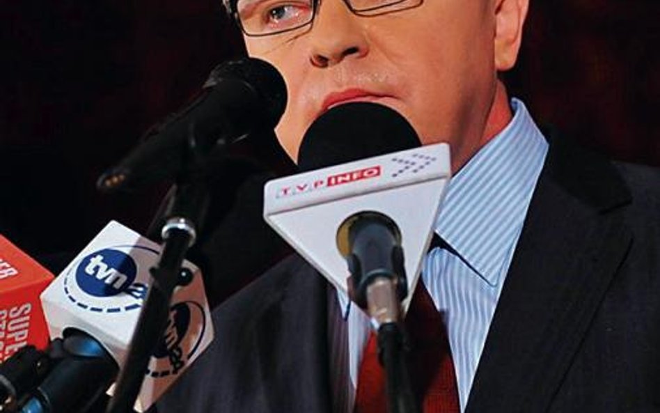 Zbigniew Chlebowski, były szef Klubu PO, który stracił funkcję po wybuchu tzw. afery hazardowej, zap