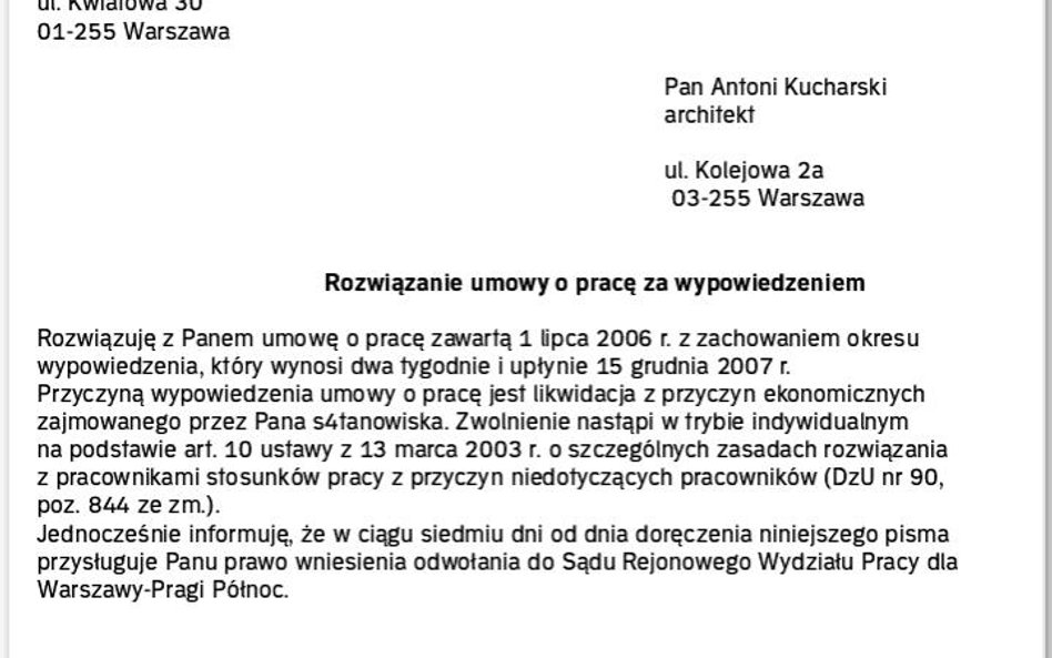 Urlop bezpłatny nie zawsze ochroni przed stratą posady