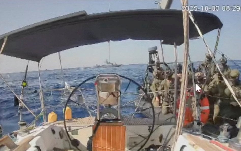 Marinette, jeden ze statków Flotylli Sumud, który został zatrzymany przez izraelskie wojsko.