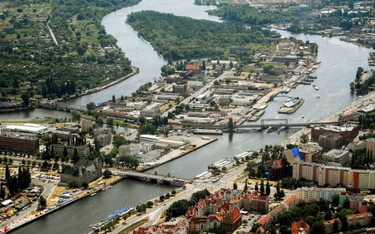 Szczecin: Mapa Odry dla turystów
