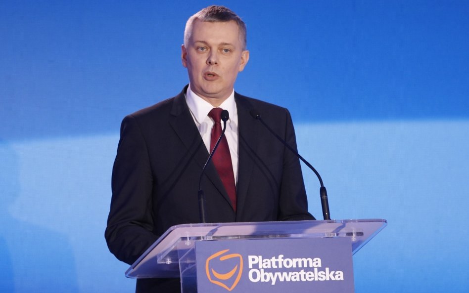 Tomasz Siemoniak, wiceprzewodniczący PO