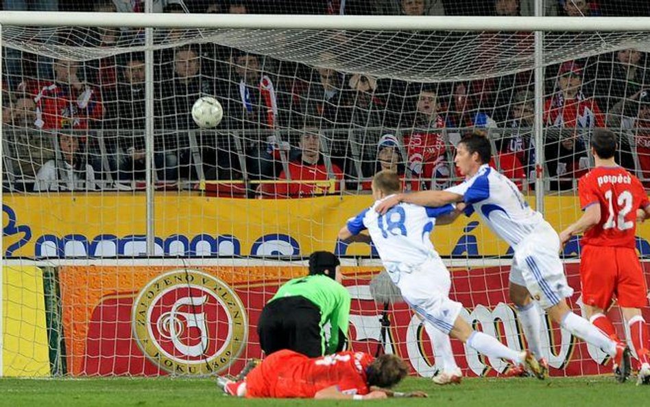 Zwycięski gol dla Słowaków.