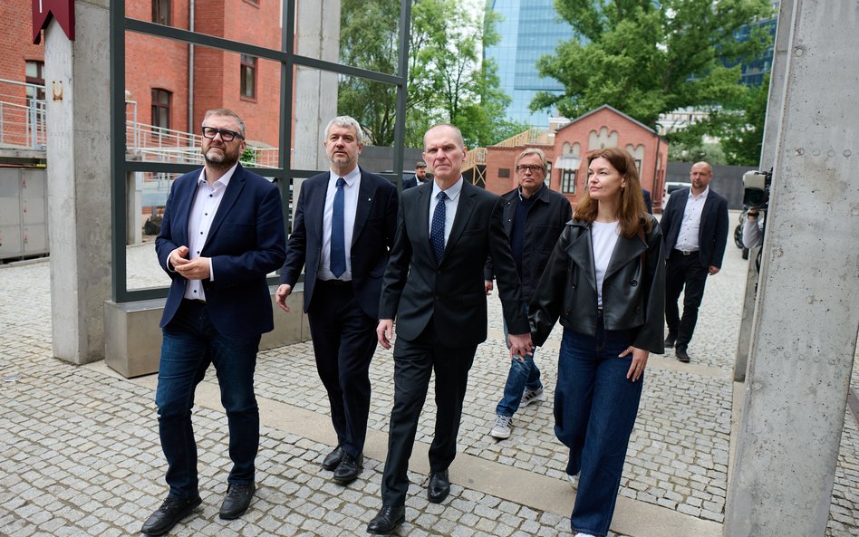 Andrzej Poczobut złożył wizytę w Muzeum Powstania Warszawskiego