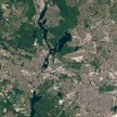 Zdjęcie satelitarne Berlina wykonane w ramach programu Copernicus