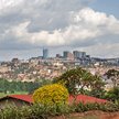 Panorama Kigali, stolicy Rwandy widziana od północy.