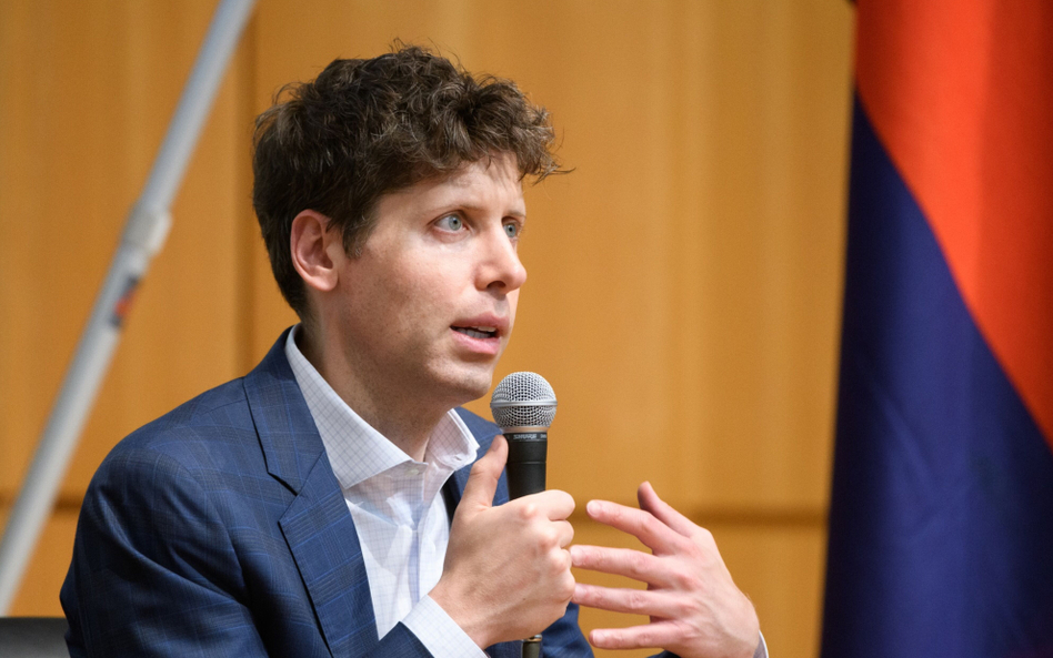 Sam Altman, prezes OpenAI, może zaskoczyć rynek przełomowym projektem