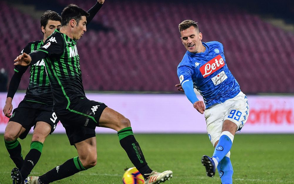 Serie A: Milik strzela, Napoli wygrywa