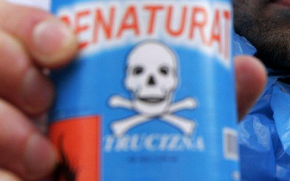 Nie skazisz alkoholu olejem rycynowym
