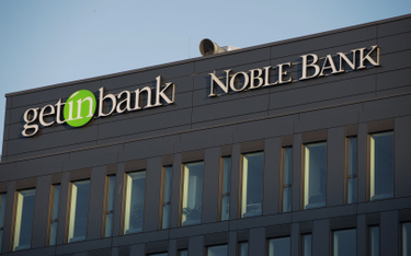 Spadek kapitałów Getin Noble Banku