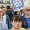 Niepełnosprawni o swoje prawa walczyli w czwartek na ulicach Warszawy