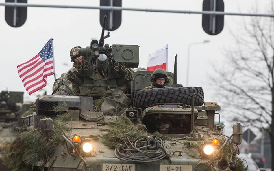 Pokaz sojuszniczej solidarności NATO z Polską