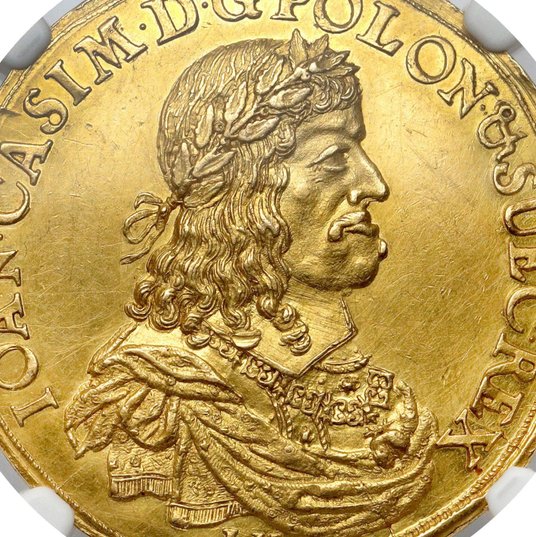 Moneta króla Jana Kazimierza licytowana będzie od 220 tys. zł.