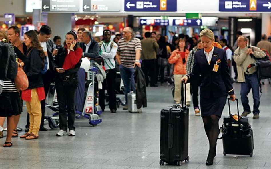 Rozładowanie korków na lotniskach co najmniej kilka dni (na zdjęciu lotnisko we Franfurcie)