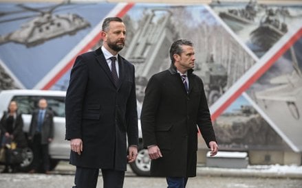 Władysław Kosiniak-Kamysz i Pete Hegseth