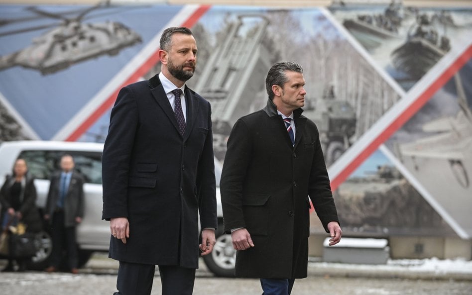 Władysław Kosiniak-Kamysz i Pete Hegseth