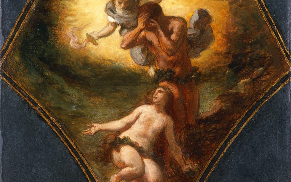 Eug?ne Delacroix, Wygnanie Adama i Ewy z Raju, 1844