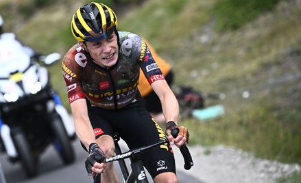 Duńczyk Jonas Vingegaard z ekipy Jumbo-Visma