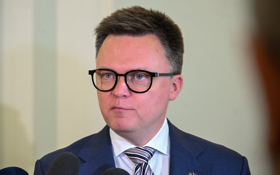 Wicemarszałek Sejmu Szymon Hołownia