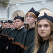 Uczestnicy inauguracji roku akademickiego na Politechnice Warszawskiej