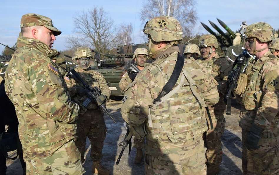 Pierwsze wspólne ćwiczenia na żagańskim poligonie.