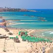 Plaża w Tel Awiwie jest jedną z najpiękniejszych nad Morzem Śródziemnym. Temperatura wody nie spada 