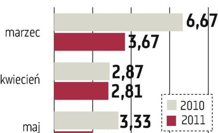 Niższa rentowność