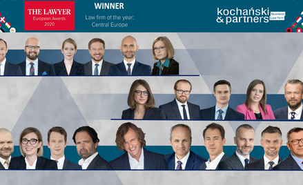 Kochański & Partners Kancelarią Roku w całym regionie Europy Środkowej według The Lawyer