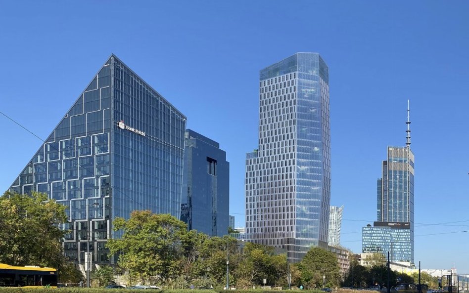 Lokalizacja nowej wieży wpisuje się w dynamicznie rozwijający się biurowo-mieszkalny charakter tej c