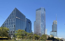 Lokalizacja nowej wieży wpisuje się w dynamicznie rozwijający się biurowo-mieszkalny charakter tej c