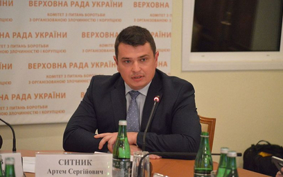 Dyrektor Narodowego Biura Antykorupcyjnego Ukrainy Artem Sytnyk