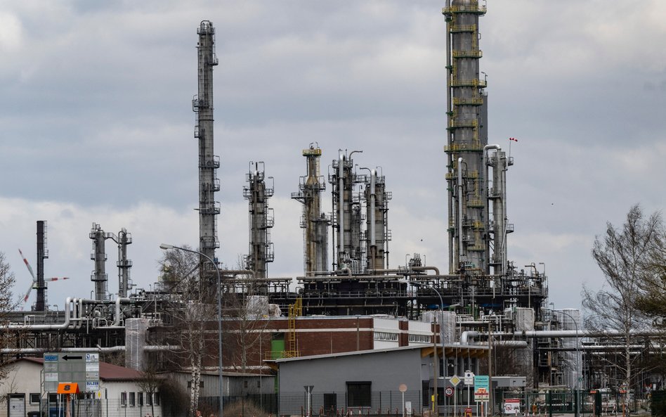 Rafineria w Schwedt należąca do Rosneft Deutschland