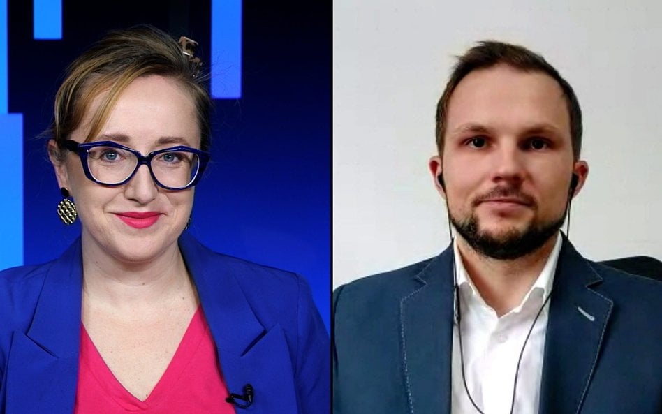 Gościem Aleksandry Ptak-Iglewsiej w programie „Prosto z parkietu” był Arkadiusz Balcerowski, ekonomi