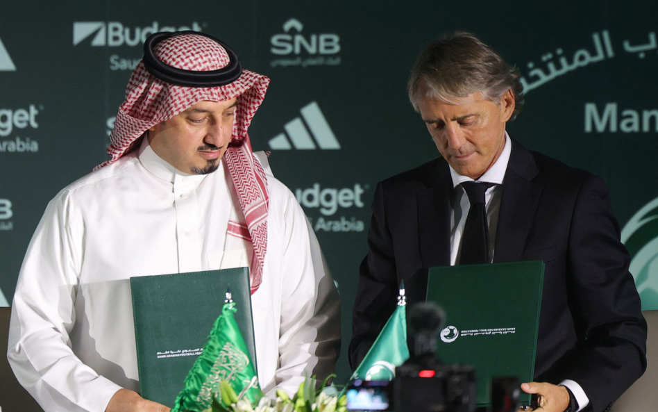 Roberto Mancini, nowy trener Arabii Saudyjskiej