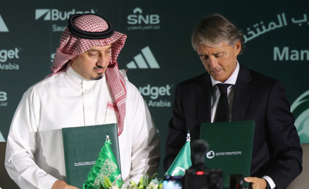 Roberto Mancini, nowy trener Arabii Saudyjskiej