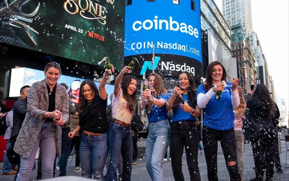 Coinbase już na Nasdaq