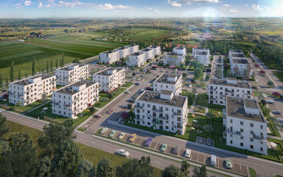 Spółka White Stone Development ruszyła w zeszłym roku z 9. etapem osiedla Zielone Zamienie pod Warsz