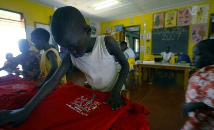 Klinika dla nosicieli HIV i chorych na AIDS w Kampali (Uganda)