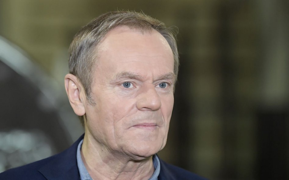 Przewodniczący Platformy Obywatelskiej Donald Tusk