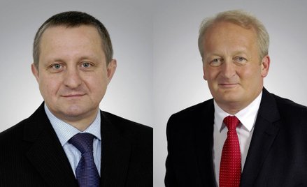 Senatorowie Andrzej Misiołek i Leszek Piechota