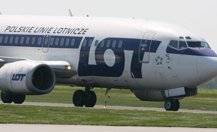 Boeing 737 w barwach PLL LOT