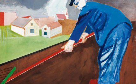 Przedwiośnie, 1971, płótno, olej