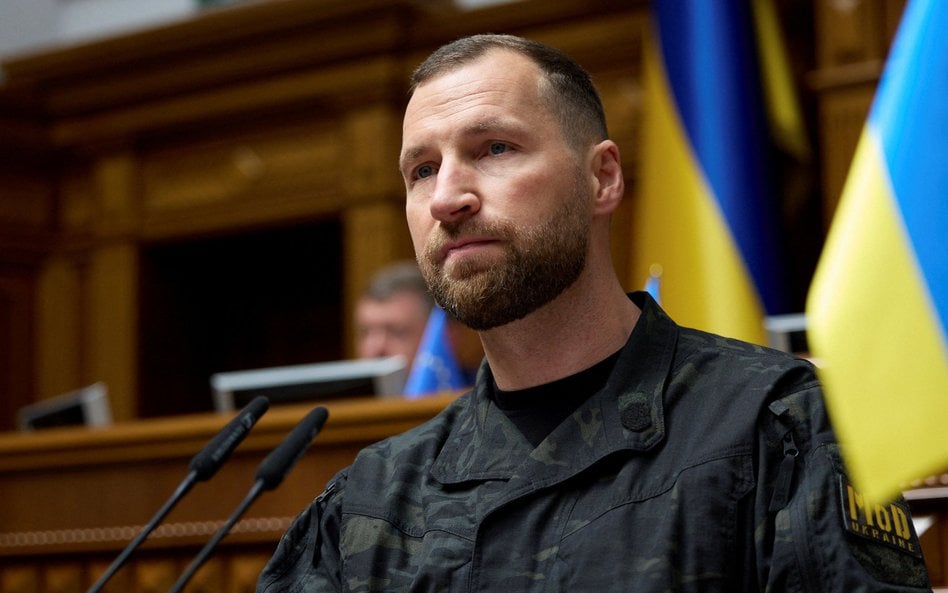 Nowo mianowany minister obrony Ukrainy Jewhenij Chmara