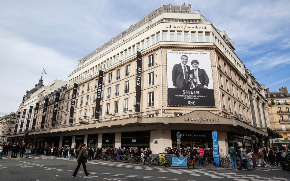 Francja wszczęła postępowanie w sprawie zawieszenia działalności internetowego sprzedawcy odzieży Sh